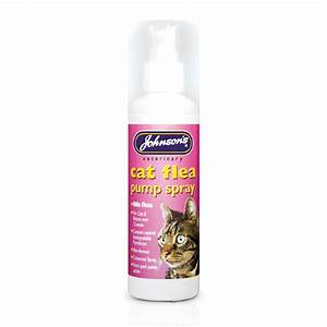 Johnsons CAT FLEA SPRAY PUMP 100ML