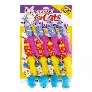 Classic Catnip Jolly Mouse 100mm 1428