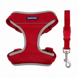 Ancol Travel & Exercise Harness, lge 55-87cm RED