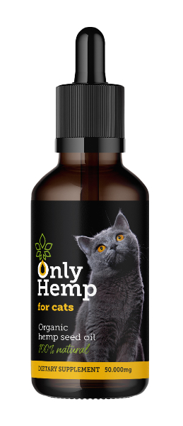 Only Hemp Oil For Cats 50Ml