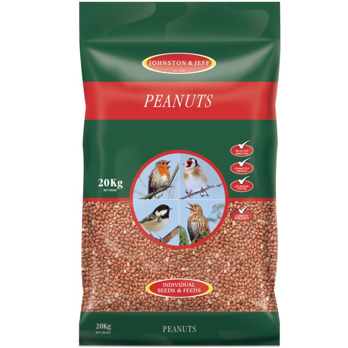 Johnston & Jeff PEANUTS 20KG