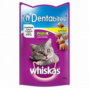 Whiskas Dentabites Chicken 50g