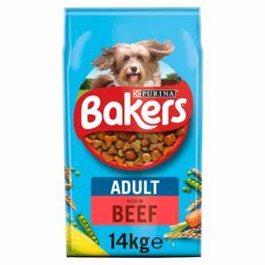 Bakers Complete Beef & Veg, 14kg