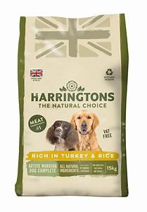 Harringtons Dog Active Worker Turkey 15 kg